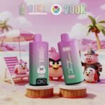 Bang King 200K Puffs Vape – 8 Smaków w 1, Dual Mesh Coil, LED Display - obrazek 9