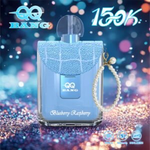 QQ Bang 150K Puffs – smak Blueberry Raspberry w wersji jednorazowej z Dual Mesh