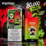 BANG x HipHop TWINS 80K – jednorazowy vape 2 na 1 z dwoma smakami i wyświetlaczem LED - obrazek 9