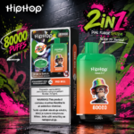 BANG x HipHop TWINS 80K – jednorazowy vape 2 na 1 z dwoma smakami i wyświetlaczem LED - obrazek 8
