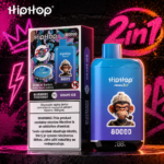 BANG x HipHop TWINS 80K – jednorazowy vape 2 na 1 z dwoma smakami i wyświetlaczem LED - obrazek 3