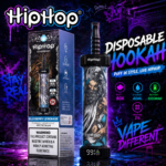 HIPHOP 80K elektroniczny shisha – 80 000 zaciągnięć, 35 ml wkład i Mesh Coil - obrazek 6