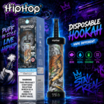HIPHOP 80K elektroniczny shisha – 80 000 zaciągnięć, 35 ml wkład i Mesh Coil - obrazek 2